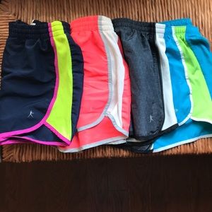 Danskin athletic running shorts lot